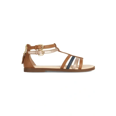 Image of Geox Women&#039;s J Karly Girl Sandal, Cognac Avio, 12.5 UK Narrow
