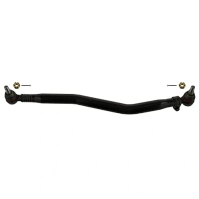 Image of 1629397, 20393075 Centre Rod Assembly FEBI BILSTEIN 39118 Front Axle Guide with castellated nut and split pins
