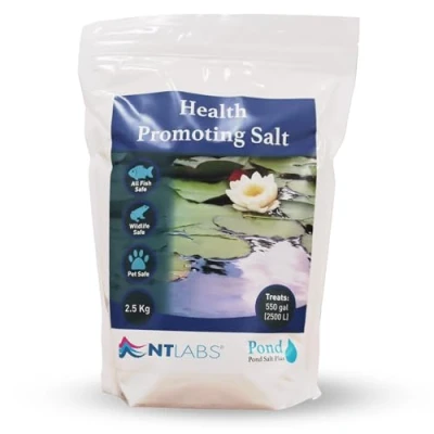 Image of NT Labs Pond Salt Plus, Health Promoting Salt, Assists Fish in Their Recovery From Disease, Improves Colour and Supports the Immune System, Supplies Essential Physiological Trace Elements