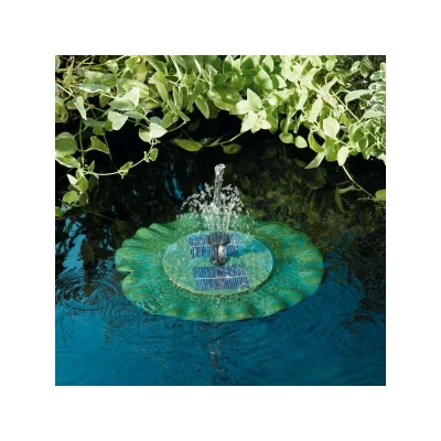 Image of SMART GARDEN Lily Fountain solar fountain, floating