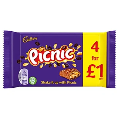 Image of Cadbury Picnic Chocolate Bar, 1.280 kg