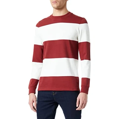 Image of s.Oliver Men&#039;s 2119206 Long Sleeved T Shirt, red 38G4, 3XL