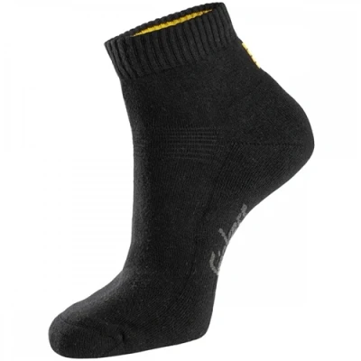 Image of Snickers Cotton Low Socks, 3 Pack Black 37 40