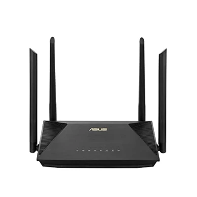 Image of ASUS RT AX52 (AX1800) Dual Band WiFi 6 Extendable Router, Instant Guard, Parental Control Scheduling, Built in VPN, AiMesh Compatible