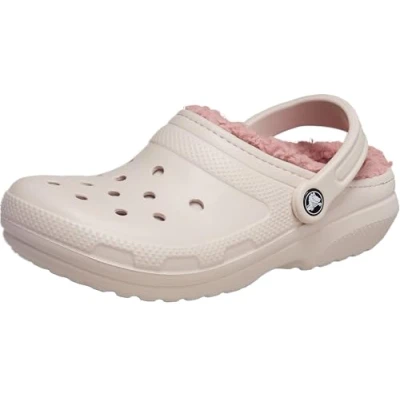 Image of Crocs Classic Lined Clog Quartz Size 8 UK Men/ 9 Women