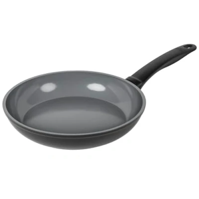 Image of Kuhn Rikon PFAS Free Easy Ceramic Induction 24cm Frying Pan. Made from 100% Recycled Aluminium. Oven Safe Pan with Stay Cool Handle. Cooking Pot Lifetime Cookware Guarantee