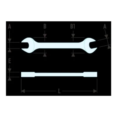 Image of Facom 44.5/8 x 3/4 Spanner 5/8