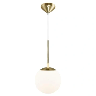 Image of Nordlux Grant 15 Pendant Ceiling Light Fixture in Brass Homeware Living Lighting Décor Indoor Bedroom Office Kitchen Dining Room Hallway 230V, Class 2 (Double Isolated), IP20, E14, 15W