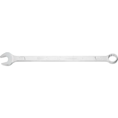 Image of HAZET 600LG 30 510 mm X Long 12 Point Traction Profile Slim Design Combination Wrench Chrome Plated