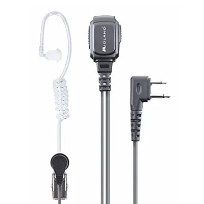 Image of Midland MA 31 L Pro Security Headset C1497 with Vox/PTT Switch and 90 Degree Plug (L Type)