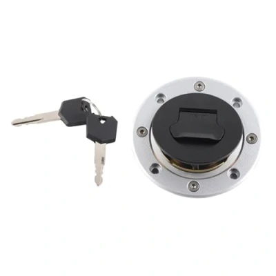 Image of KIMISS Fuel Cap,Motorcycle Gas Cap Tank Cover with 2 Keys for GSX R 600 R750 SV1000
