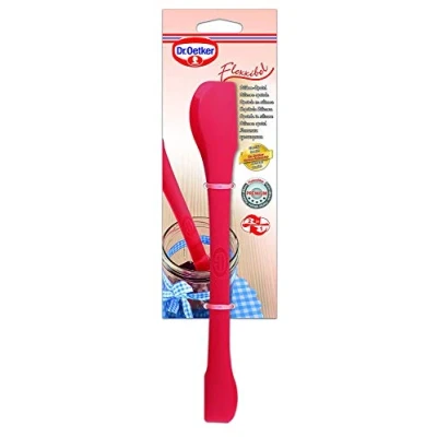 Image of Dr.Oetker Spatula Flexxibel of Silicone 27 cm in red, x 4 2