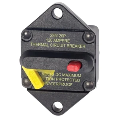 Image of Blue Sea Systems 7088 285 Series Circuit Breaker, Panel Mount, 120A