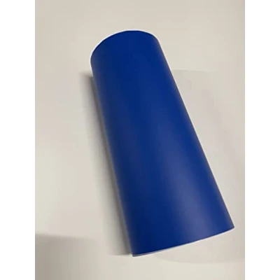 Image of Vehicle Vinyl Wrap BLUE MATT car Wrapping Sheet Film Sticker Self Adhesive 500mm x 1520mm