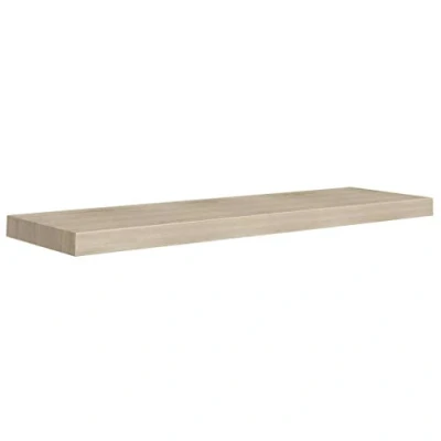 Image of vidaXL Floating Wall Shelf Oak 90x23.5x3.8 cm MDF