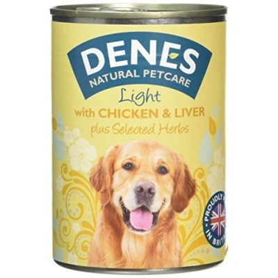 Image of Denes Complete Adult Light Wet Dog Food Chicken, 12 x 400 g