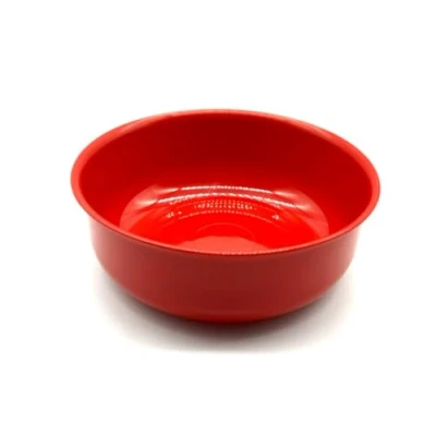 Image of Kimmel 21 000 0453 1 Bowl Cereal Soup Plastic Reusable shatterproof Stackable 17 cm, red