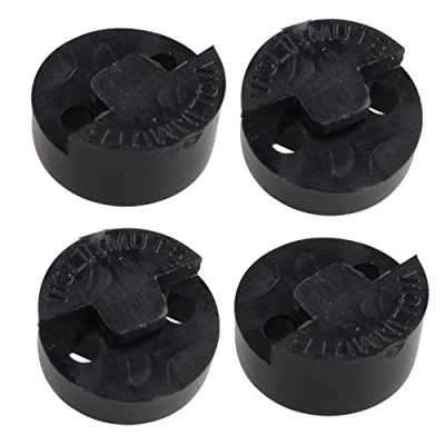 Image of Futheda 4PCS Round Violin Mute Practice for and Small Viola, Black