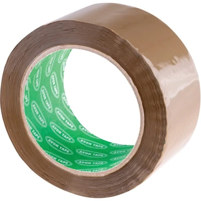 Image of Avon Brown Vinyl Packaging Tape 50mm x 66m