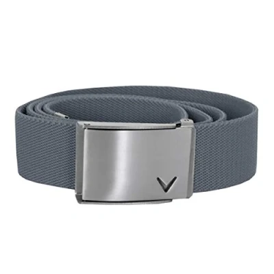 Image of Callaway Mens Cut To Fit Stretch Webbed Belt Griffin One Size