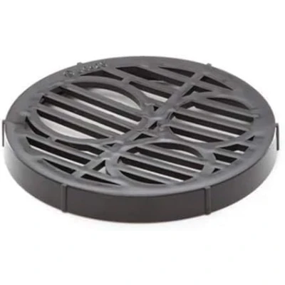 Image of Round GULLEY Grid DRAIN Cover LID BLACK 7&#039;&#039; 175mm Gully x 1 Pcs