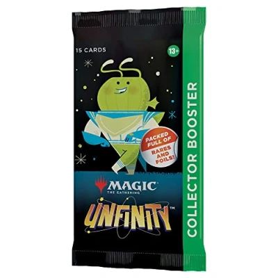 Image of Magic The Gathering D07060000 Unfinity Collector Single Pack, Green