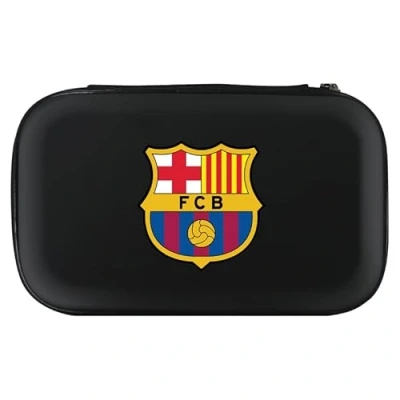 Image of Darts Corner Officially Licensed Barcelona Football Club Case Barca FC Dart Storage Wallet, Logo (W6011)