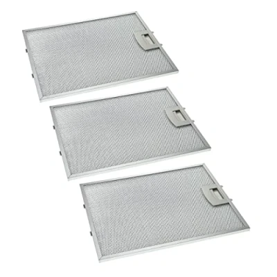 Image of vhbw 3x metal Grease Filter compatible with Balay 3BD791XP/01, 3BD793XP/01, 3BD794B/01, 3BD794N/01, 3BD794X/01 Extractor Fan,