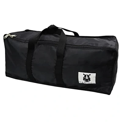 Image of Orqihod Outdoor Furniture Seat Cushion Storage Bag Waterproof Garden Cover Stroage Bags with Zipper Rectangular Large Cushions Carrying 68 x30 x20IN, Black