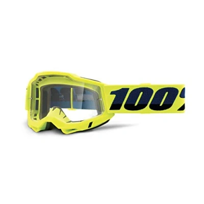 Image of 100 Percent Accuri Gen 2 Boys MX Goggles One Size Yellow Clear