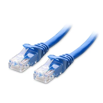 Image of Cable Matters 10Gbps Snagless Cat6 Ethernet 9m (Cat6 Cable, Cat 6 Cable) in Blue 9 Meter