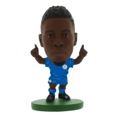 Image of SoccerStarz Leicester Kelechi Iheanacho Home Kit (New Classic)