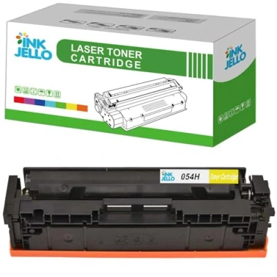 Image of Inkjello 054H Toner Cartridge Replacement for Canon i SENSYS LBP621Cw LBP623Cdw MF641Cw MF643Cdw MF645Cx yellow (1 Pack)