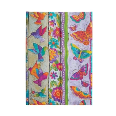 Image of Paperblanks Hardcover Journal Hummingbirds &amp; Flutterbyes Lined Mini (95 x 140 mm)