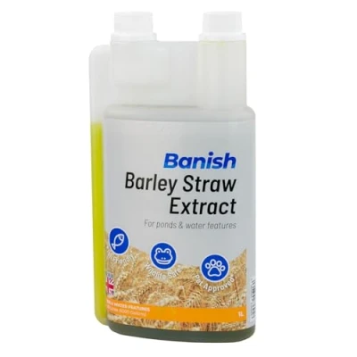 Image of Banish Barley Straw Extract 1000ml Pond Water Treatment Blanketweed Algae Remover