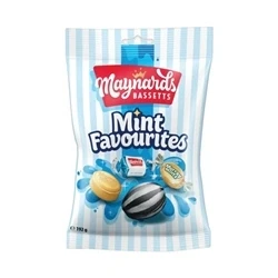 Image of Maynards Bassetts Mint Favourites 192g (Pack of 12) 4262071