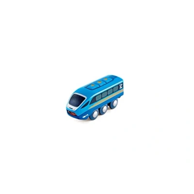 Image of Hape E3726 Remote Controlled Railway ( App Download) Wooden Train Track Accessories