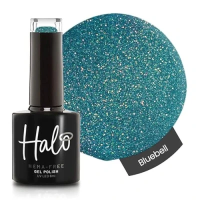Image of Halo Gel Polish 8ml Bluebell. UV/LED Nail Polish, Long Lasting &amp; Easy To Apply. Soak Off Art Colours For Manicure Pedicure. Professional Home Use.