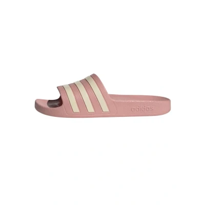 Image of adidas Women&#039;s Adilette Aqua Slides, Mauve/Wonder White/Mauve, 4 UK