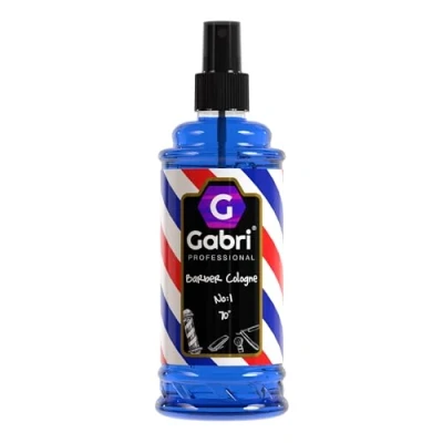 Image of Gabri No1 Barber Cologne, Aftershave Turkish Cologne Spray, Men&#039;s Eau de 400 ml (No1)