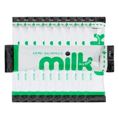 Image of Lakeland Pritchitts Semi Skimmed Milk Sticks Long Life Sachets (240 Sticks)