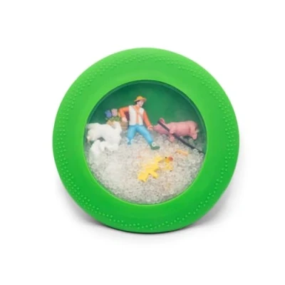Image of Jellystone Designs, Peekaboo Bag Farm Sensory Game for Children, Helps with and Cognitive Development, Non Slip Silicone Back