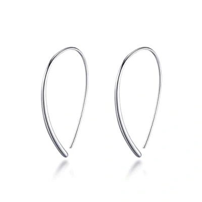 Image of Philip Jones Sterling Silver Thread Earrings