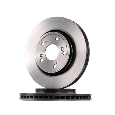 Image of 45251SWAA00, 45251SWAA20, 45251SWWG01, 45251T1EG00, 45251T1EG01 Brake DISC BREMBO Coated LINE 09.A866.11 293mm 28mm 5 internally vented