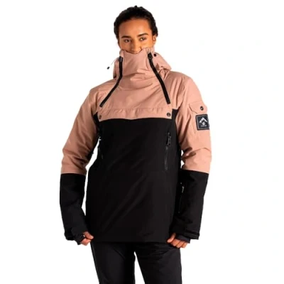 Image of Dare 2b Women&#039;s Water repellent Slide Out Overhead Ski Jacket Beige, Size: 10