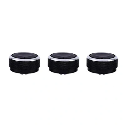 Image of car Air Conditioning Heat switch A/C heater Radio Volume Video control knob blower fan long