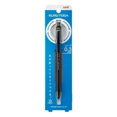 Image of uni Kuru Toga KS Mechanical Pencil 0.3 mm Black [M3 KS]