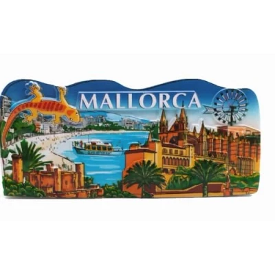 Image of Mallorca Spain 3D Fridge Magnet Travel Souvenir Gift Collection,Home &amp; Kitchen Decoration Magnetic Sticker Refrigerator