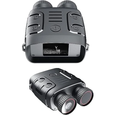Image of Djioyer Night Vision Goggles, 1080p Infrared Binoculars, 5x Digital Zoom Scopes, for Darkness, Bird Watching, Hunting, Spotting
