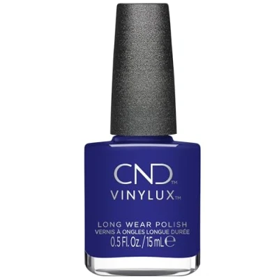 Image of CND Vinylux Long Wear Nail Polish (No Lamp Required), 15 ml, Blue, Blue Eyeshadow